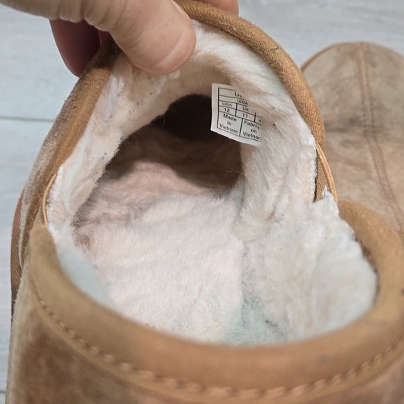 Ugg Australia Men 5650 Scuff RomeoLeather Sheepskin Slippers Slip on shoes sz 12 main image 7